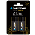 2 x C Batterier - Blaupunkt Alkaline Premium