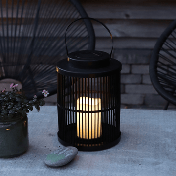 Lanterne med solcelle