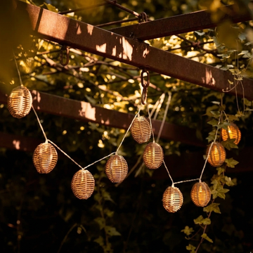 Nordic Lyskæde 180 cm, Polyrattan