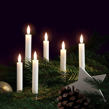 LED Juletræslys - Sæt á 10 stk. - Deluxe Homeart