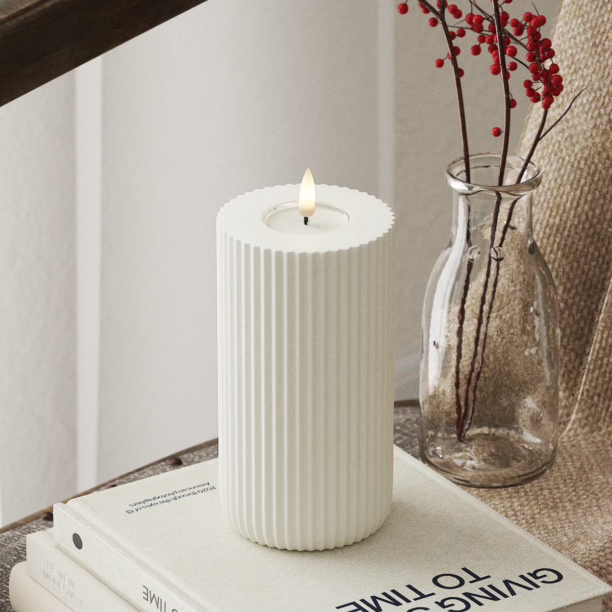 LED Rillelys - Stribe Ø8 x 15 cm