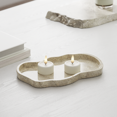 Deluxe Homeart LED Fyrfadslys 2 stk