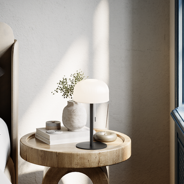 Deluxe Homeart LED lampe – Ikon Copenhagen 27 cm – Sort
